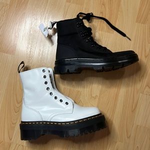 Doc Martens single White Platform Jadon Boot ***only right boot***